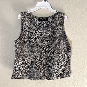 Christina Hope sleeveless crop top